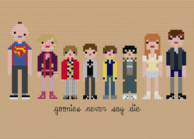 Illustration for article titled I Want All These Impossibly Cool 8-Bit Cross-Stitches